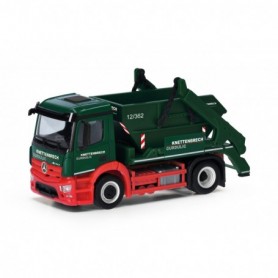 Herpa 318419 Mercedes-Benz Actros S skip loader "Knettenbrech & Gurdulic"