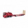 Herpa 318396 Mercedes-Benz Arocs skip loader AK12 with TU3-trailer "Küchler"