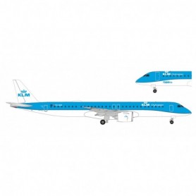 Herpa Wings 536554-001 Flygplan KLM Cityhopper Embraer E195-E2