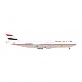 Herpa Wings 538039 Flygplan Egypt Government Boeing 747-8 BBJ