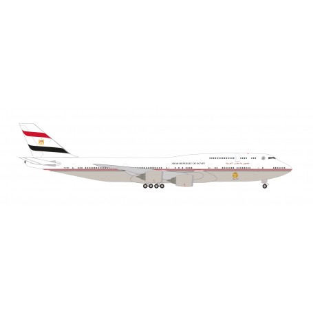 Herpa Wings 538039 Flygplan Egypt Government Boeing 747-8 BBJ