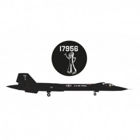 Herpa Wings 573290 Flygplan U.S. Air Force Lockheed SR-71B Blackbird - 9th Strategic Reconnaissance Wing, Beale Air Base "Gumby"