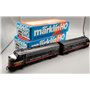 Märklin 3129-4129 Diesellok klass F7 svart "Southern Pacific" driftnummer 6329