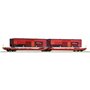 Roco 6600033 Articulated double-pocket wagon T3000e, ÖBB/RCW