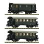 Fleischmann 6260023 3-piece set: Passenger train, DB