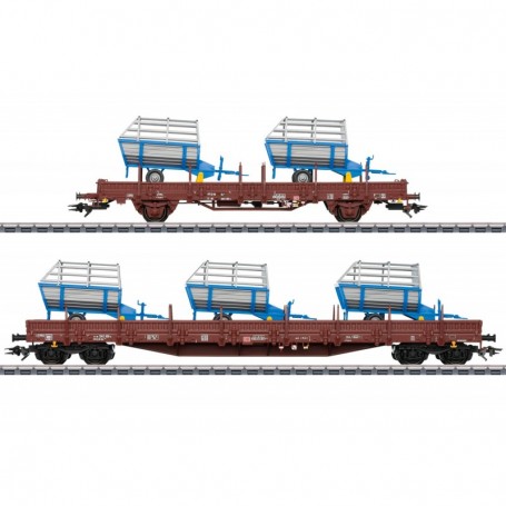 Märklin 46407 Freight Car Set 2 Farming Implements