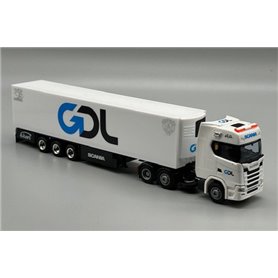 AH Modell AH-986 Bil & Trailer Scania S Aero eurotrailer "GDL"