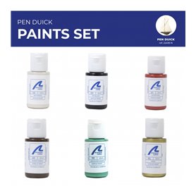 Artesania 277PACK32 Paints Set for Ship Model: Racing Cutter Pen Duick