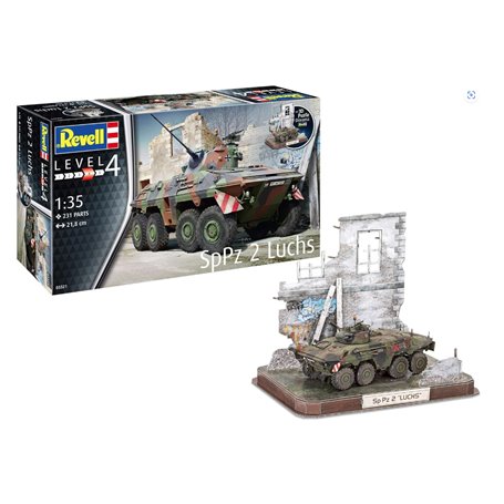 Revell 03321 SpPz2 Lynx & 3D Puzzle Diorama