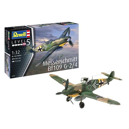 Revell 03829 Flygplan Messerschmitt Bf109 G-2-4