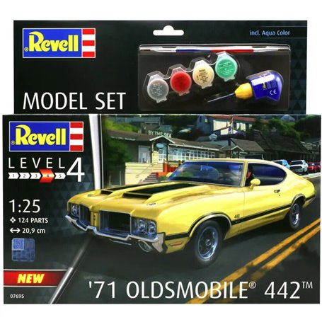 Revell 67695 Oldsmobile 442 71 "Gift Set"