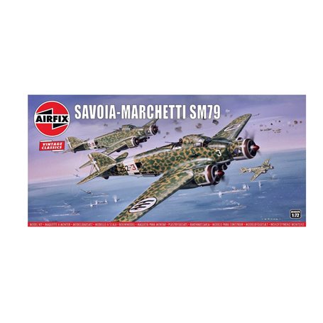 Airfix A04007V Flygplan Savoia-Marchetti SM79 "Vintage Classics"