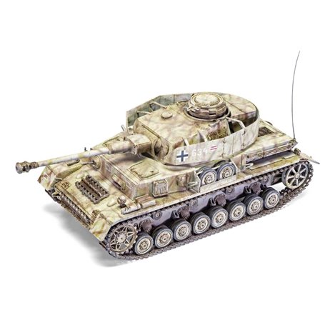 Airfix A1351 Tanks Panzer IV Ausf.H Mid Version