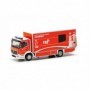 Herpa 091473 Mercedes-Benz Atego 2013 ambulance with tail lift "fire brigade Hamburg"