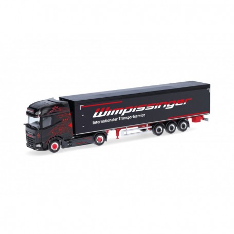 Herpa 318464 DAF XG+ wolking floor semitrailer "Wimpissinger" (Austria Thiersee)