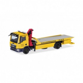 Herpa 318679 MAN TGM platform rescue vehicle with crane "ADAC Auto Groth"