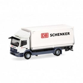 Herpa 318761 Mercedes-Benz Atego 13 canvas truck with tail lift "DB Schenker"