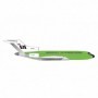 Herpa Wings 537988 Flygplan Braniff International Boeing 727-100 - solid lime green