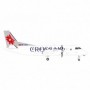 Herpa Wings 573252 Flygplan Crossair Saab 340 (last color scheme)