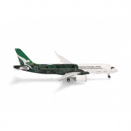 Herpa Wings 573351 Flygplan QantasLink Airbus A220-300 - Flying Art Series  Minyma Kutjara Tjukurpa