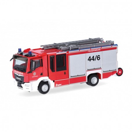 Herpa 747158 MAN TGM CC Z-Cab "Bundeswehr fire brigade" (German Forces)