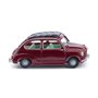 Wiking 009908 Fiat 600 - wine red