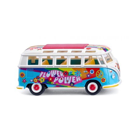 Wiking 079744 VW T1 samba bus "Flower Power"