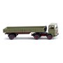 Wiking 051003 Flatbed tractor-trailer (MB) reed green