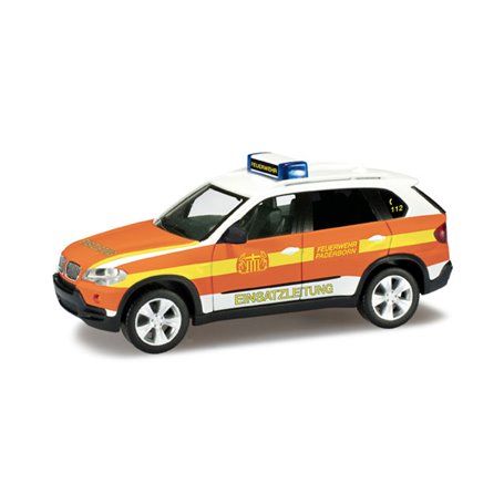 Herpa 090797 BMW X5 command vehicle "Paderborn fire department