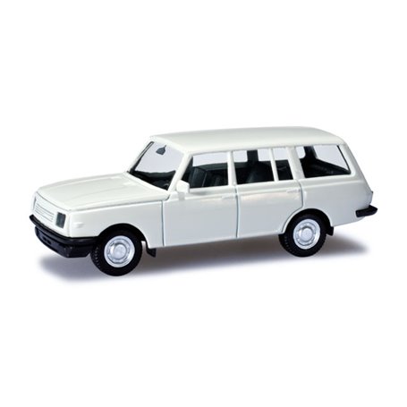 Herpa 024266-002 Wartburg Tourist 353 '85, pearl white