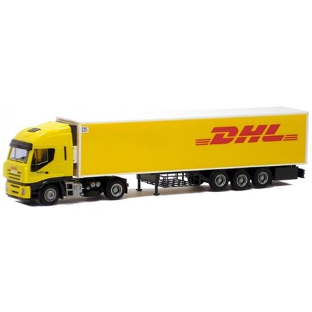 AWM 73033 Bil & Kyltrailer Iveco Stralis II Aero "DHL"