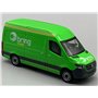 AH Modell AH-878 Mercedes-Benz Sprinter `18 box type "Bring Citymail" med figur