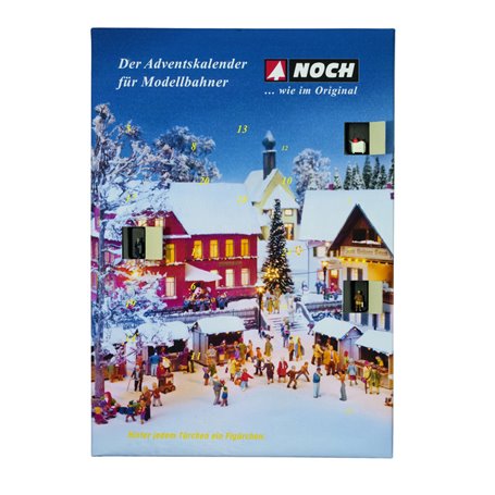 Noch 15997 Adventskalender 2024 med figurer H0