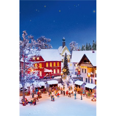 Noch 36997 Adventskalender 2024 med 24 st figurer N