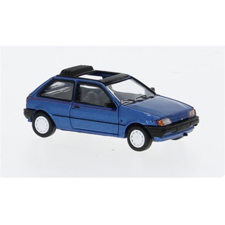 Brekina 870460 Ford Fiesta MK III Calypso, metallic-blue 1989, PCX