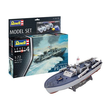 Revell 65175 Model Set Patrol Torpedo Boat PT-160 "Gift Set"