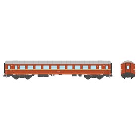 NMJ 106104 Personvagn NSB Bo3l 25536, 2. Klasse Personvogn, Original Utgave, Gammeldesign