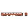 NMJ 106104 Personvagn NSB Bo3l 25536, 2. Klasse Personvogn, Original Utgave, Gammeldesign