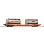 Roco 6600067 Pocket wagon, type Sdgnss/T5 of Wascosa "Bertschi"