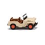 Wiking 001001 Willys Jeep CJ-3A ivory beige