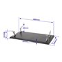 OcCre 19165 Complete display stand with 4 metal supports