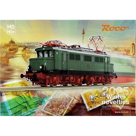 Roco 80131 Roco Nyhetskatalog Vinter 2024 Engelska