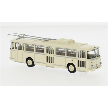 Brekina 61350 Buss Skoda 9 Tr, light beige 1962