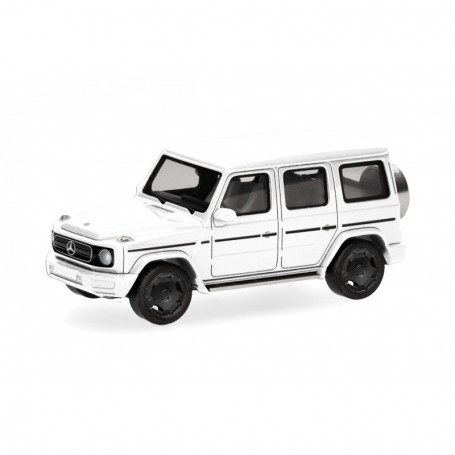 Herpa 421195 Mercedes-Benz G 580 with EQ technologie (N465), white