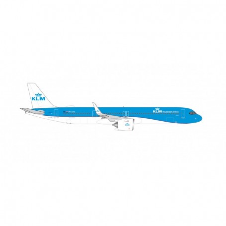 Herpa Wings 538053 Flygplan KLM Airbus A321neo