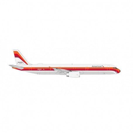 Herpa Wings 538244 Flygplan American Airlines Airbus A321 - PSA Heritage livery