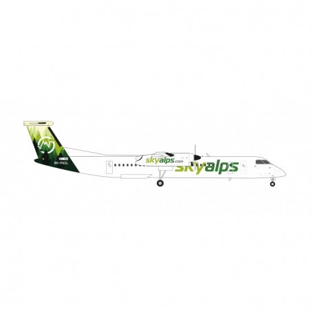 Herpa Wings 573115 Flygplan Sky Alps Bombardier Q400