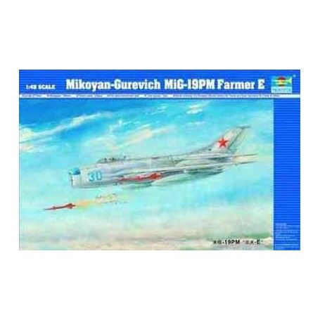 Trumpeter 02804 Flygplan Mikoyan-Gurevich MiG-19PM Farmer I