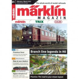 Märklin 181329 Märklin Magazin 1/2012 Engelska