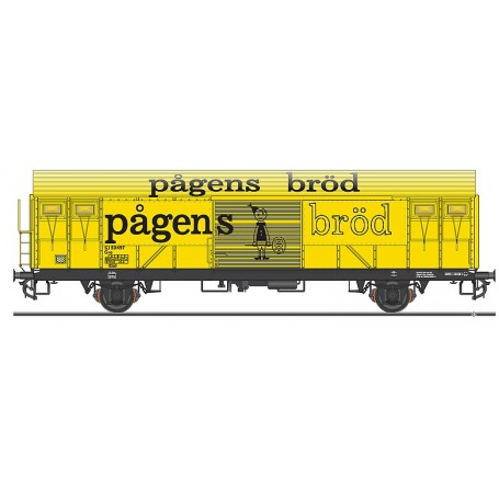 NMJ 608304 Godsvagn SJ Gre 49058 "Pågens Bröd"